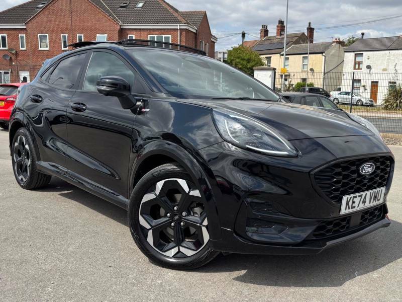 Ford Puma 1.0 Ecoboost Hybrid Mhev St-line X - 2024 74 KE74VMU Black