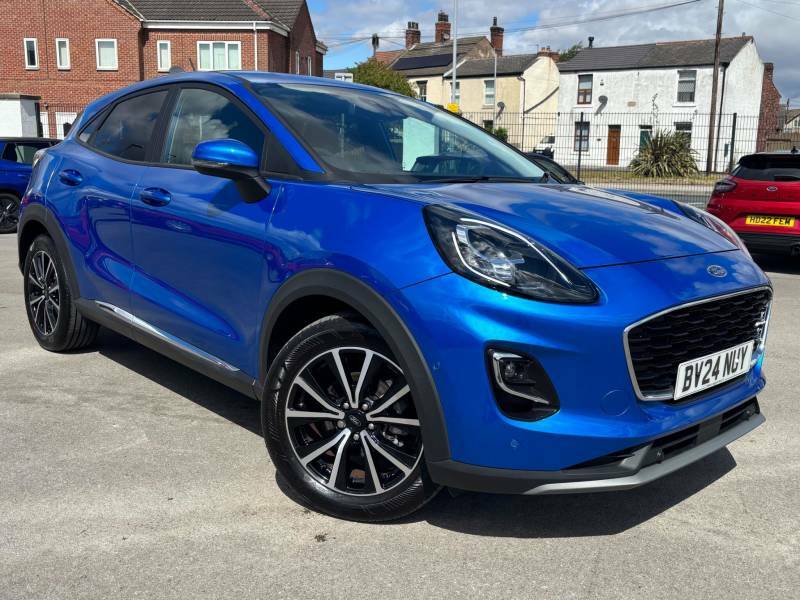 Ford Puma 1.0 Ecoboost Hybrid Mhev Titanium Blue