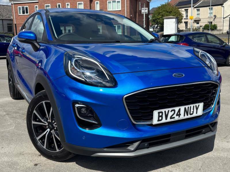 Ford Puma 1.0 Ecoboost Hybrid Mhev Titanium Blue #3