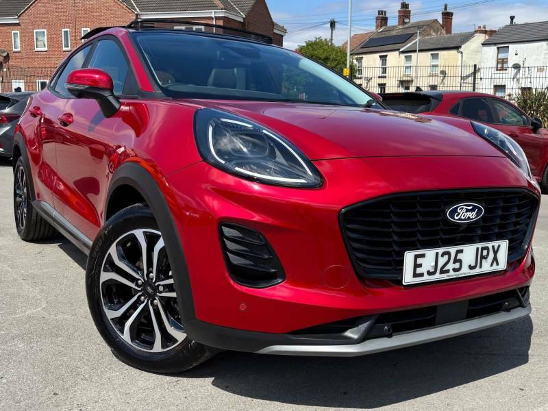 Ford Puma 1.0 Ecoboost Hybrid Mhev Titanium Red #3