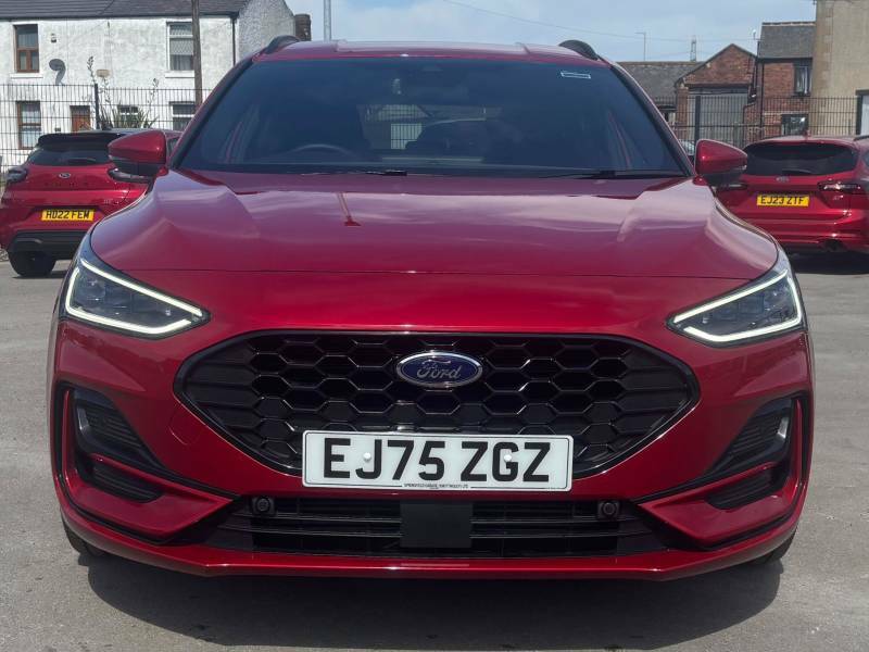 Ford Focus 1.0 Ecoboost Hybrid Mhev 155 St-line X Red #2