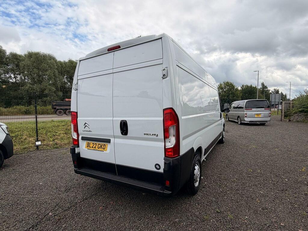 Citroen Relay Panel Van 2.2 Bluehdi 35 Enterprise L3 High Roof E BL22GKO White #6