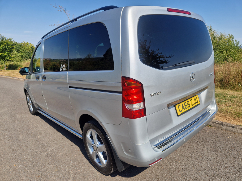 Mercedes-Benz Vito Panel Van 1.6 111 Cdi Fwd L3 Euro 5 201818 Silver #16