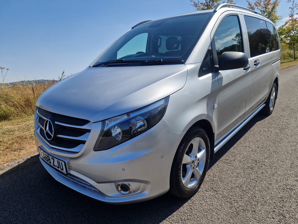 Mercedes-Benz Vito Panel Van 1.6 111 Cdi Fwd L3 Euro 5 201818 Silver #15