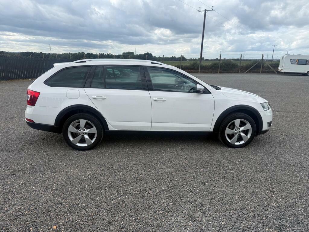 Skoda Octavia 2.0 Tdi Scout Dsg 4Wd Euro 6 S S White #6