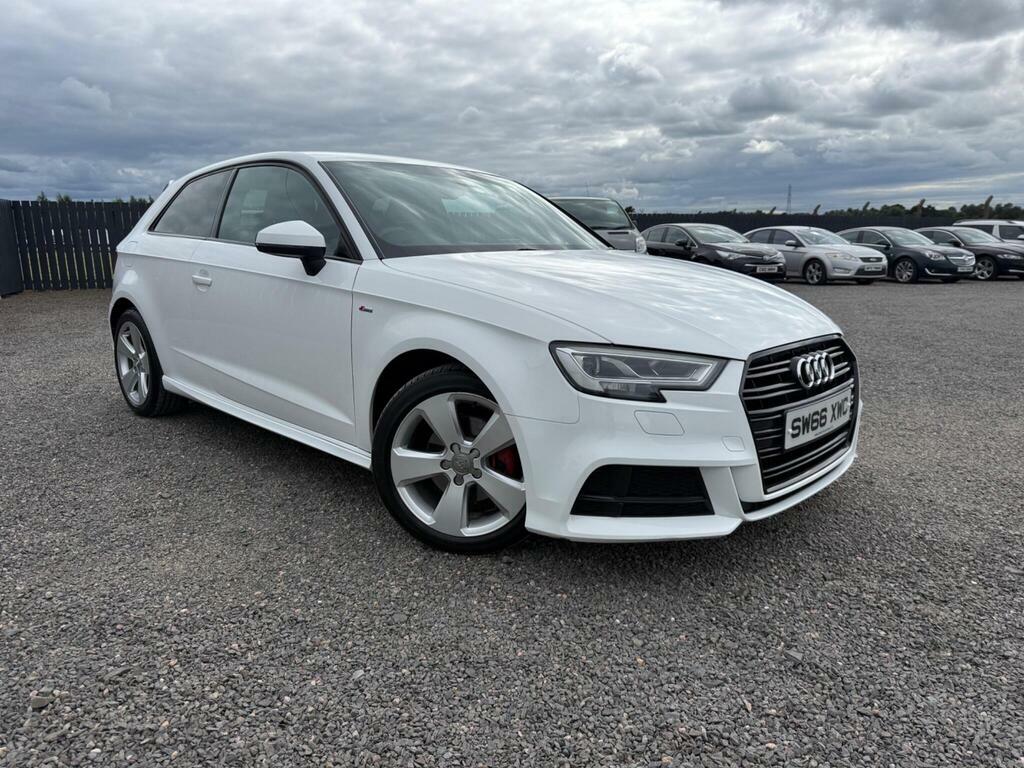 Audi A3 1.6 Tdi S Line Euro 6 S S White