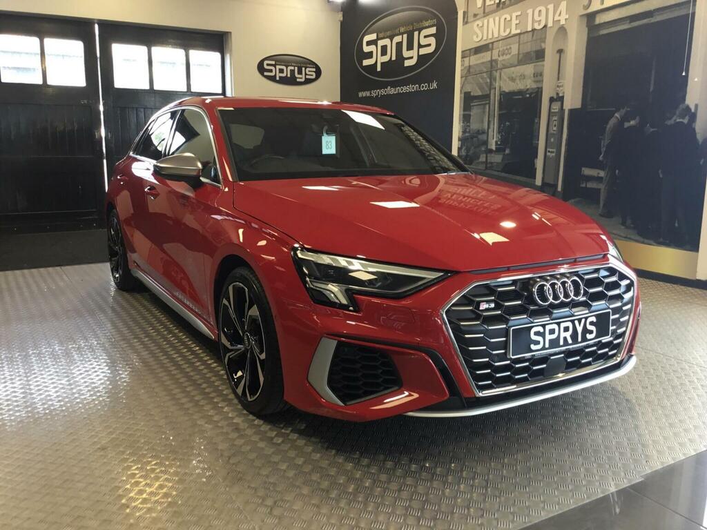 Audi S3 2.0 Tfsi Sportback S Tronic Quattro Euro 6 Ss 5 Red