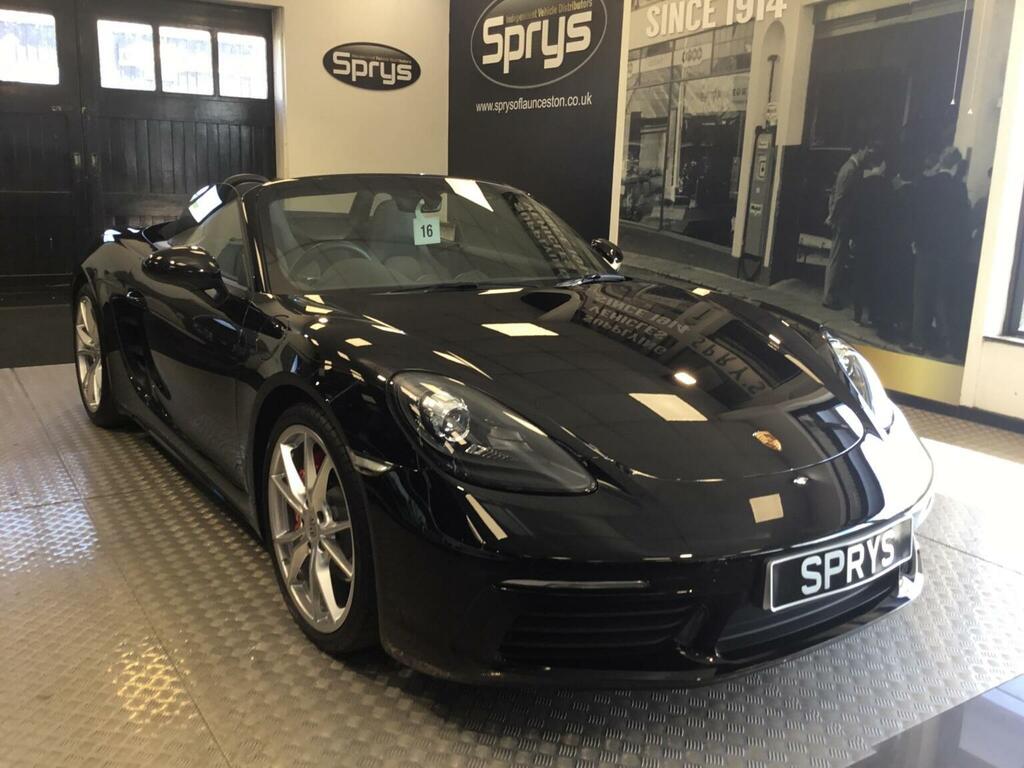 Porsche 718 Boxster 2.5T S Pdk Euro 6 Ss Black