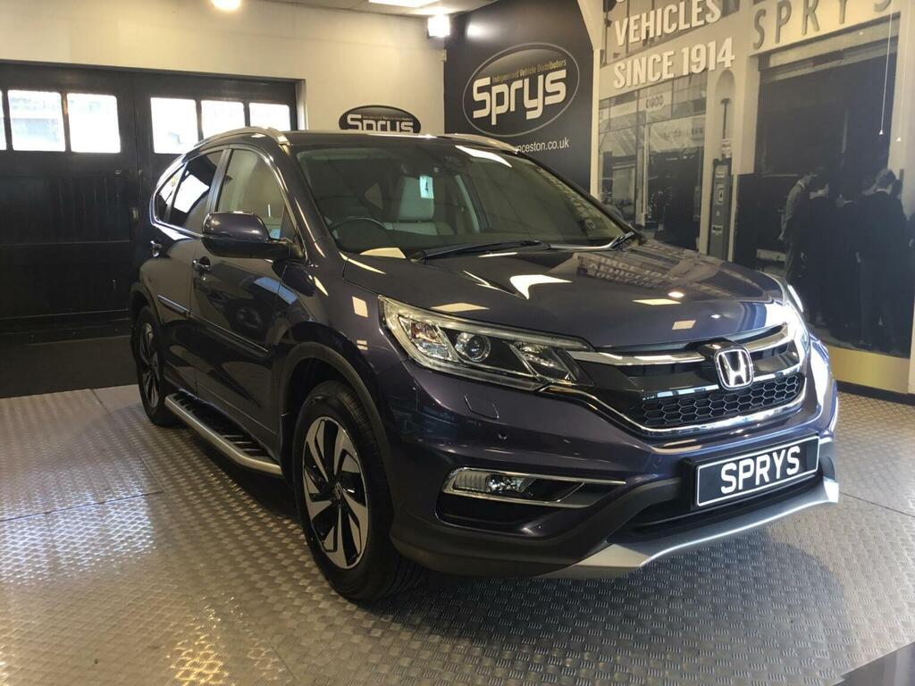 Honda Cr-V 2.0 I-vtec Ex 4Wd Euro 6 Blue