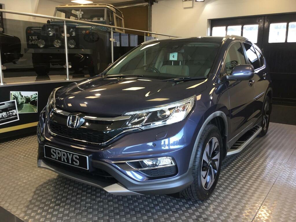 Honda Cr-V 2.0 I-vtec Ex 4Wd Euro 6 Blue #4