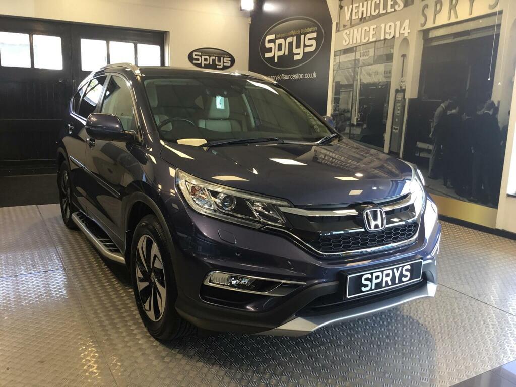 Honda Cr-V 2.0 I-vtec Ex 4Wd Euro 6 Blue #2