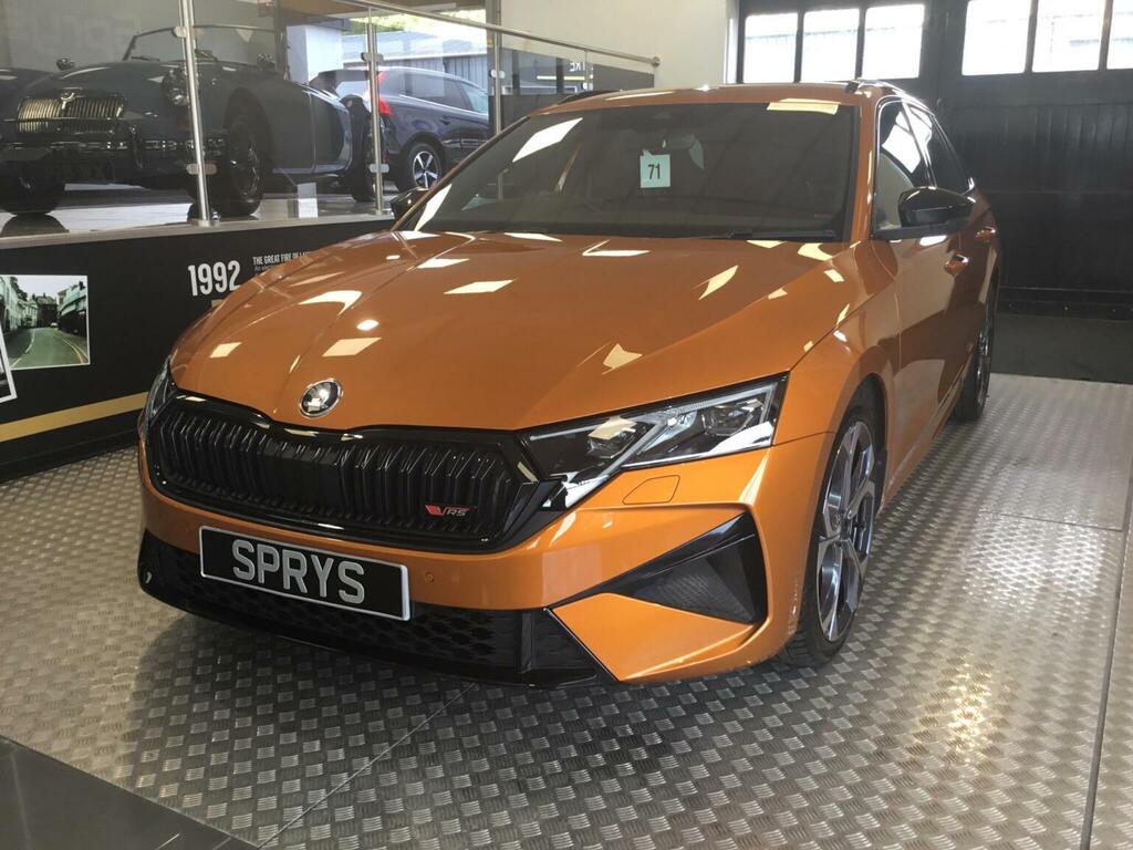 Skoda Octavia 2.0 Tsi Vrs Dsg Euro 6 Ss Orange #4