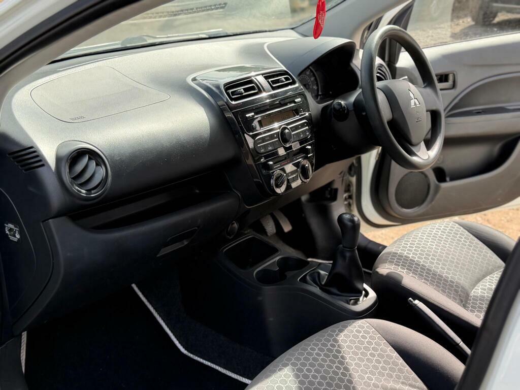 Mitsubishi Mirage 1.0 Ulez Free Fsh 0 Tax 1Yr Mot White #21