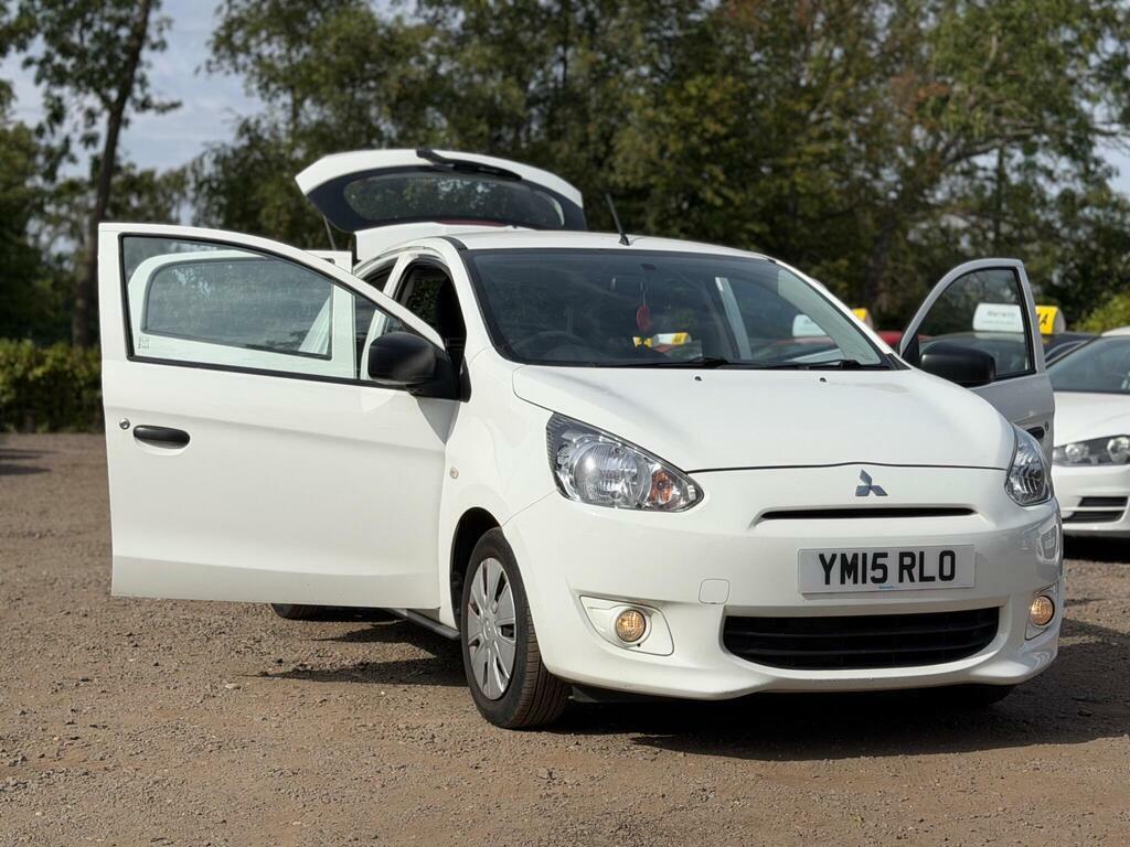 Mitsubishi Mirage 1.0 Ulez Free Fsh 0 Tax 1Yr Mot White #22