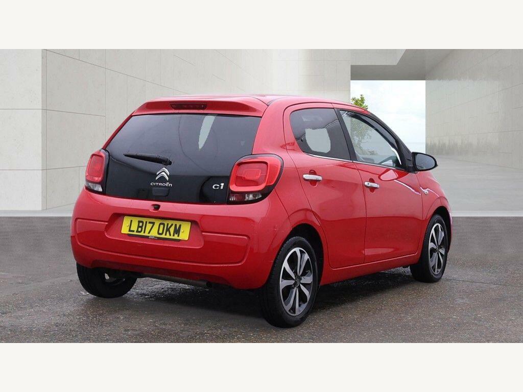 Citroen C1 1.2 Puretech Flair Euro 6 Red #4