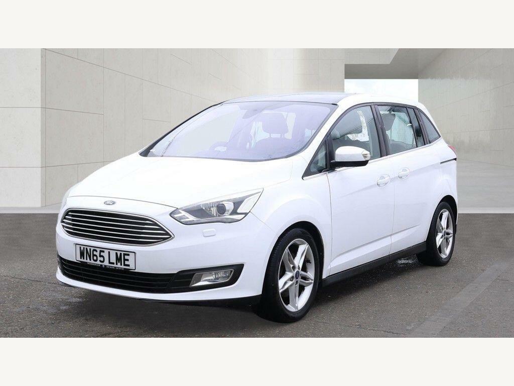Ford Grand C-Max 1.0T Ecoboost Titanium X Euro 6 Ss White #2
