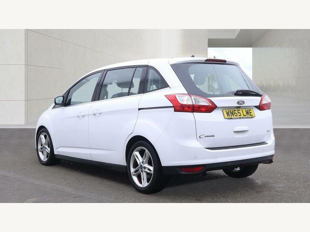 Ford Grand C-Max 1.0T Ecoboost Titanium X Euro 6 Ss White #3