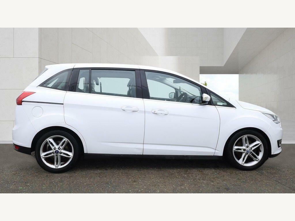Ford Grand C-Max 1.0T Ecoboost Titanium X Euro 6 Ss White #5