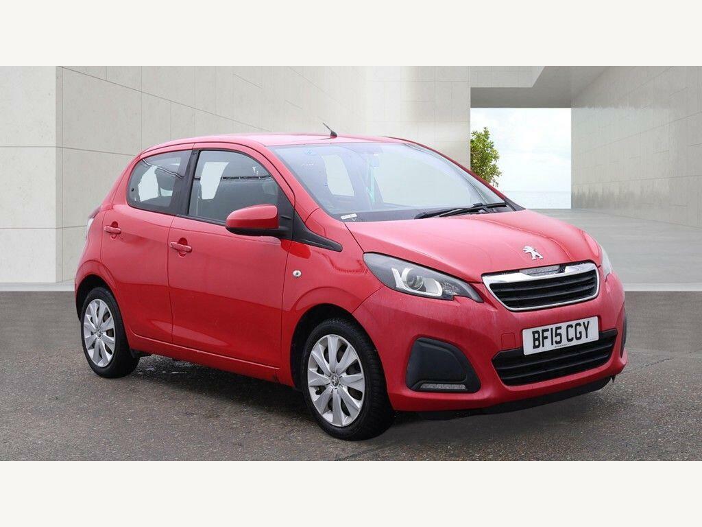 Peugeot 108 1.0 Vti Active 2 Tronic Euro 5 Euro 5 Red
