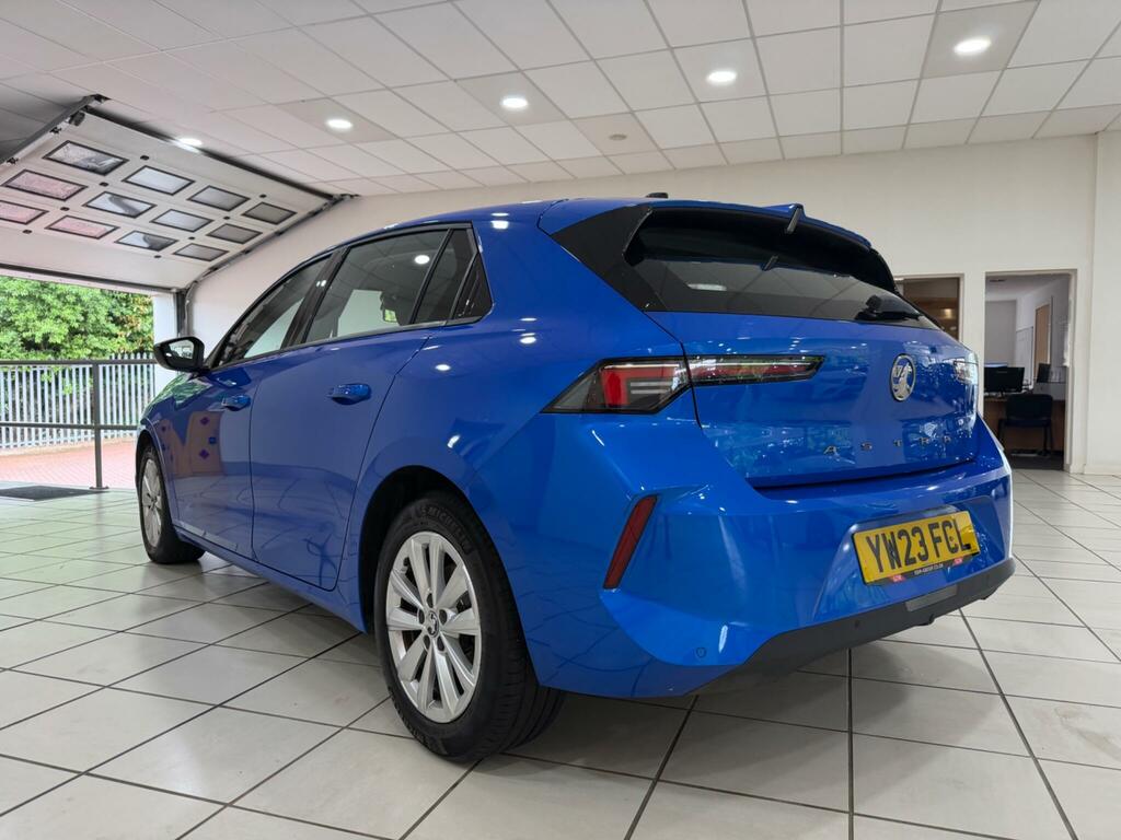 Vauxhall Astra 1.2 Turbo Design Hatchback Euro YW23FCL Blue #4