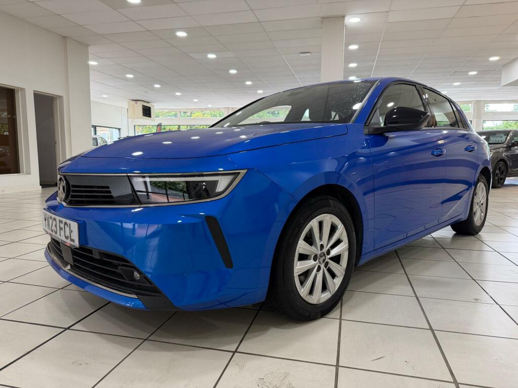 Vauxhall Astra 1.2 Turbo Design Hatchback Euro YW23FCL Blue #3