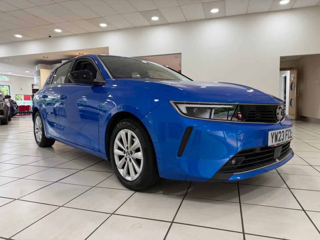 Vauxhall Astra 1.2 Turbo Design Hatchback Euro YW23FCL Blue