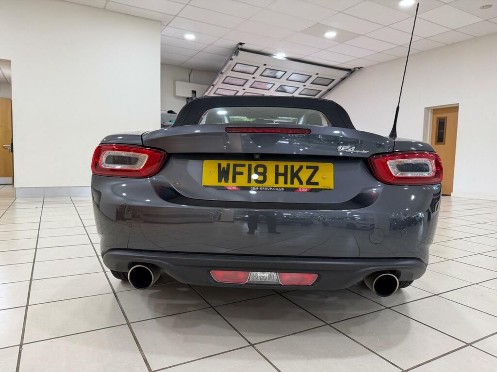 Fiat 124 Spider 1.4 Multiair Lusso Plus Convertible Eur Grey #6