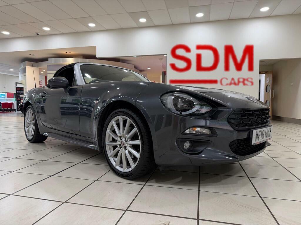 Fiat 124 Spider 1.4 Multiair Lusso Plus Convertible Eur Grey