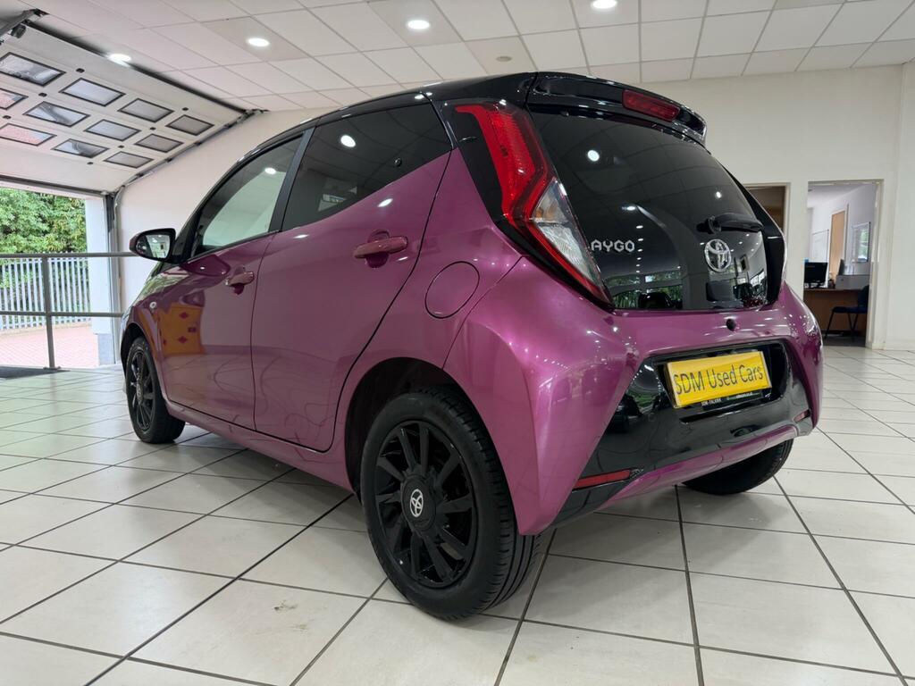 Toyota Aygo 1.0 Vvt-i X-cite Hatchback X-shift Euro Purple #4