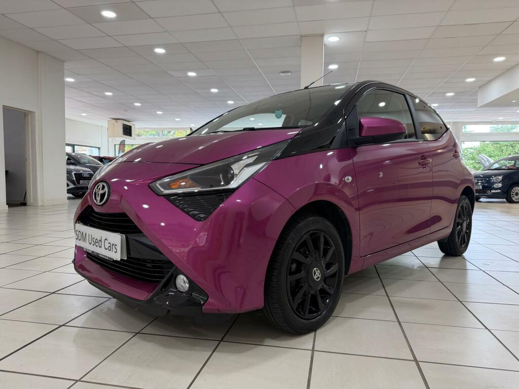 Toyota Aygo 1.0 Vvt-i X-cite Hatchback X-shift Euro Purple #3