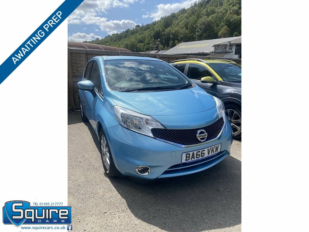 Nissan Note 1.2 Acenta Premium U1706 Ulez Blue