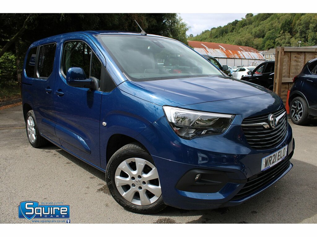 Vauxhall Combo Life 1.5 Turbo D U1711 Ulez Blue