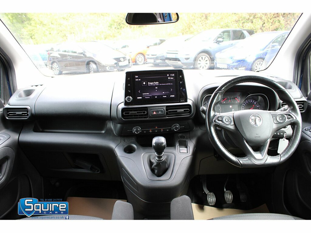 Vauxhall Combo Life Mpv 1.5 Turbo D Se Euro 6 Ss 7 Seat 2021 White #25