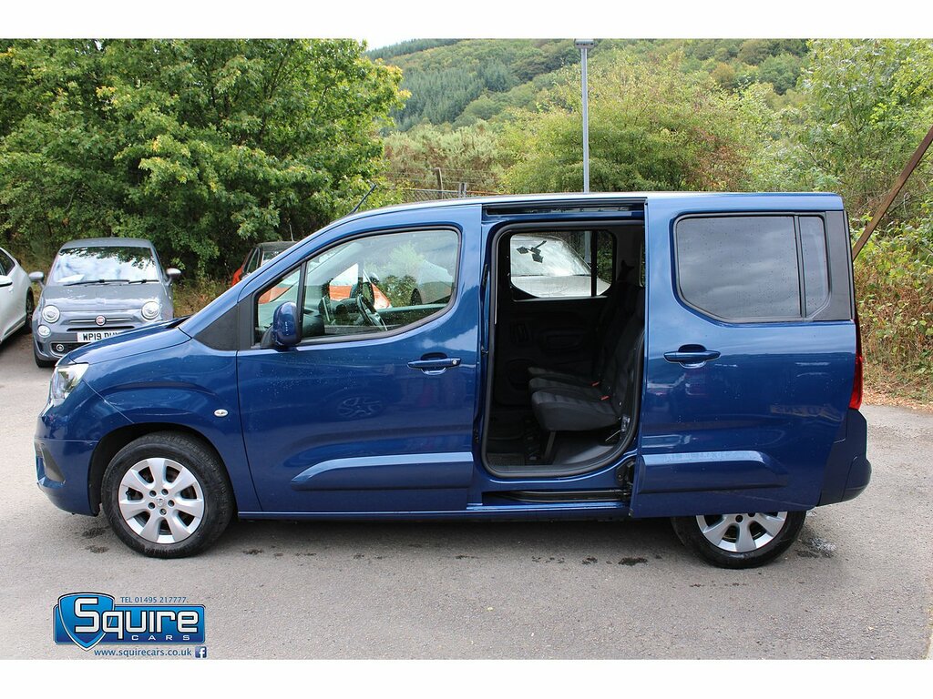 Vauxhall Combo Life Mpv 1.5 Turbo D Se Euro 6 Ss 7 Seat 2021 White #9
