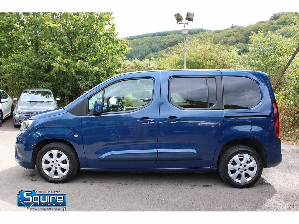 Vauxhall Combo Life Mpv 1.5 Turbo D Se Euro 6 Ss 7 Seat 2021 White #28