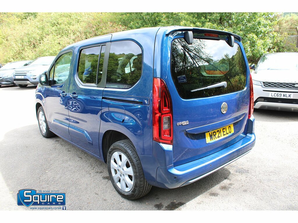 Vauxhall Combo Life Mpv 1.5 Turbo D Se Euro 6 Ss 7 Seat 2021 White #11