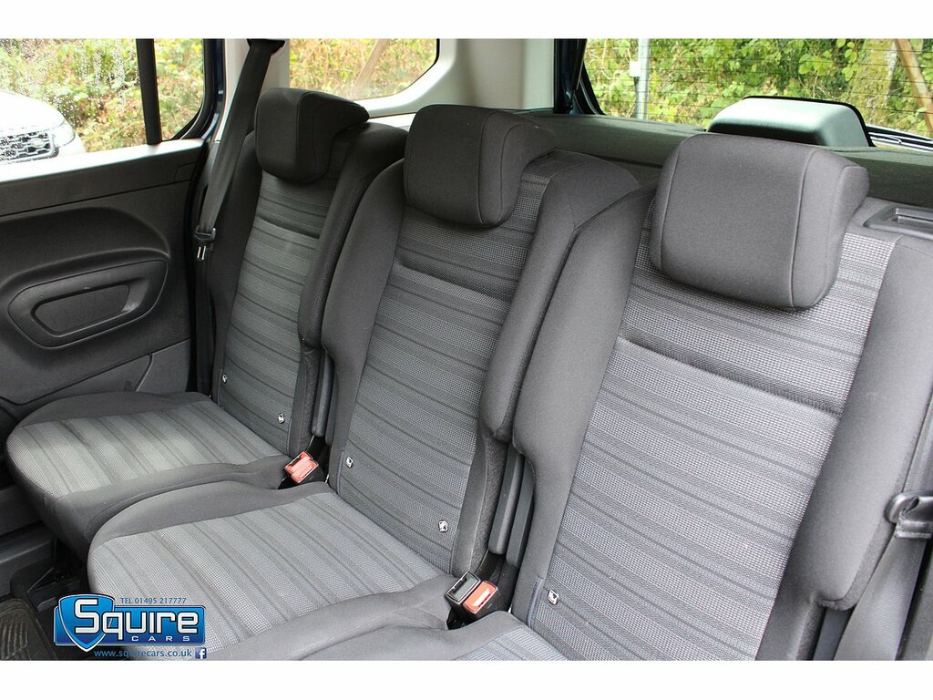 Vauxhall Combo Life Mpv 1.5 Turbo D Se Euro 6 Ss 7 Seat 2021 White #27