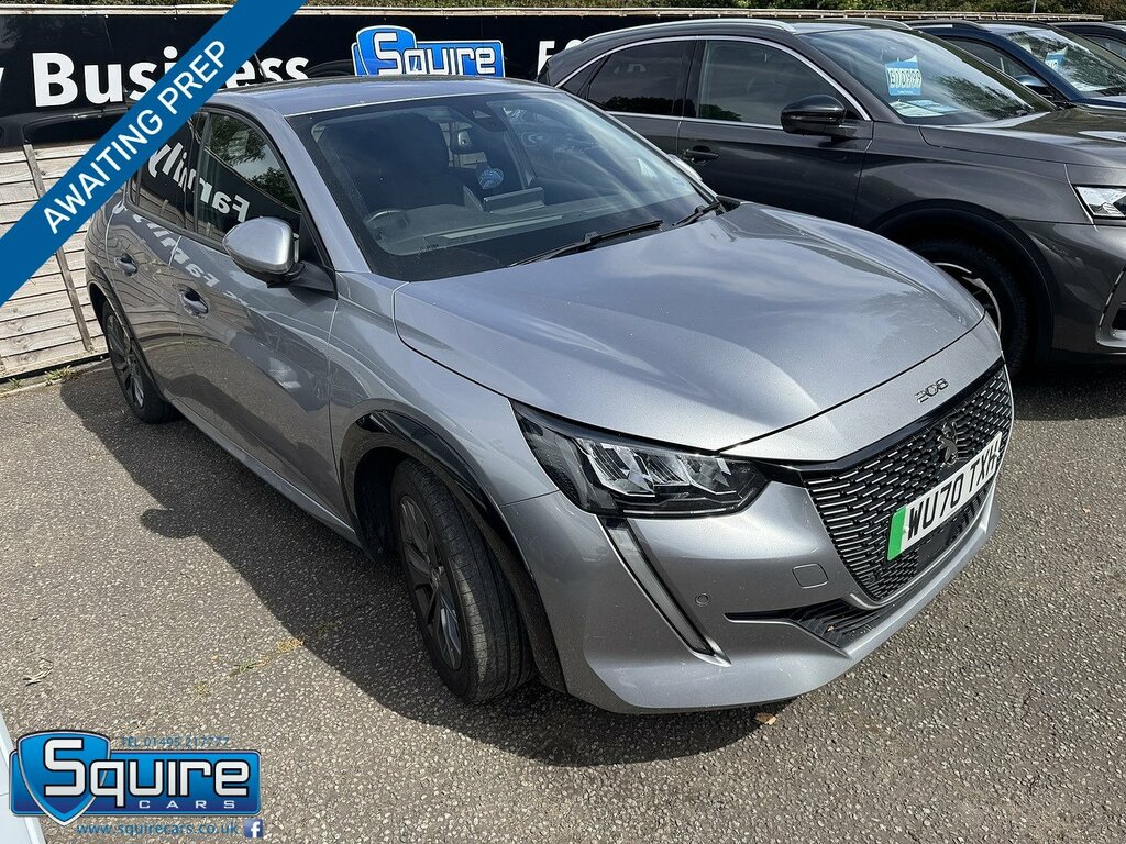 Peugeot e-208 Allure U1722 Ulez Grey