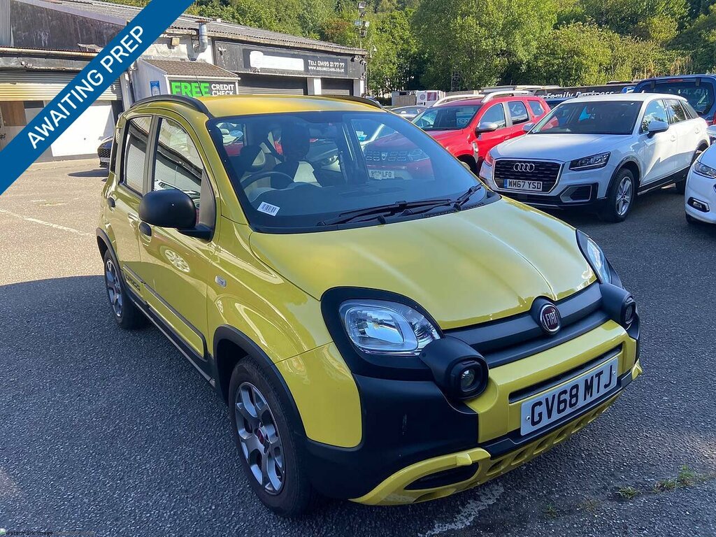 Fiat Panda City Cross U1718 Ulez Yellow