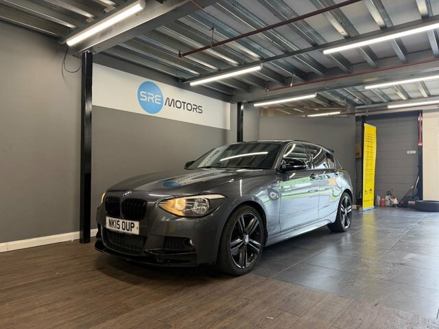 BMW 1 Series 2015 2.0 125D M Sport Hatchback NK15OUP Grey #2