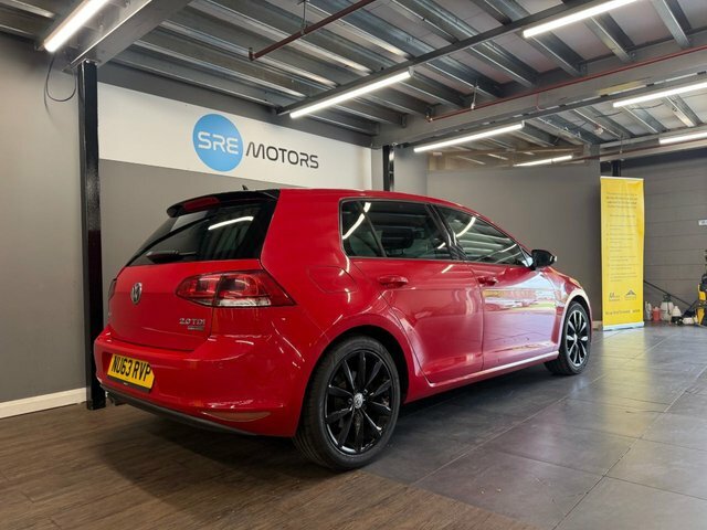 Volkswagen Golf 1.6 Tdi Bluemotion Tech Se Leather 35 Tax Red #5