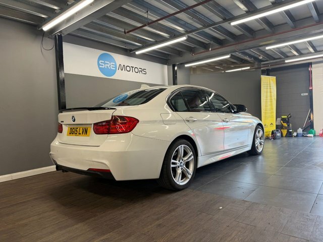 BMW 3 Series 2015 2.0 320I M Sport Saloon Xdriv White #6