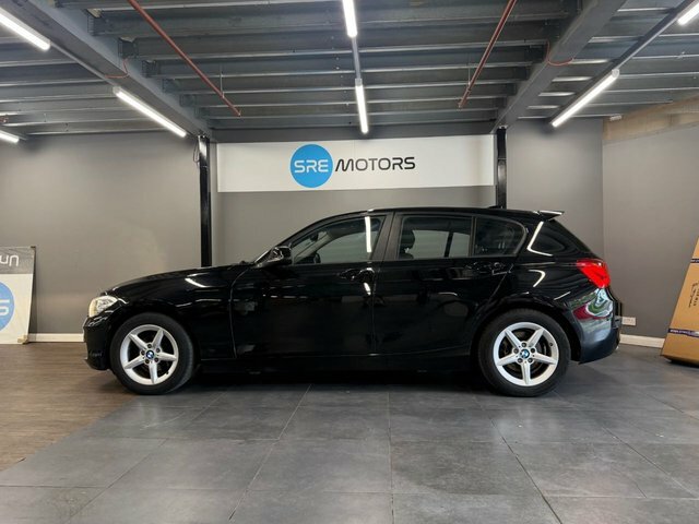 BMW 1 Series 2015 1.5 116D Ed Plus Hatchback Black #4
