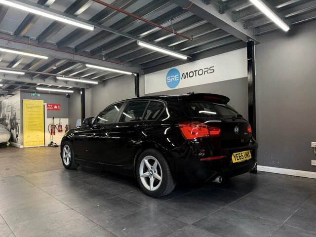 BMW 1 Series 2015 1.5 116D Ed Plus Hatchback Black #6