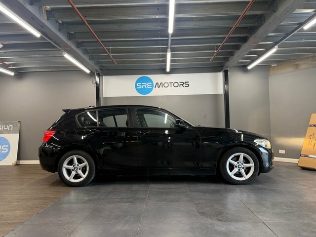 BMW 1 Series 2015 1.5 116D Ed Plus Hatchback Black #3