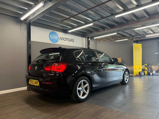 BMW 1 Series 2015 1.5 116D Ed Plus Hatchback Black #5