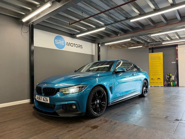 BMW 4 Series Gran Coupe 2017 2.0 420D M Sport Coupe Euro 6 Blue #3