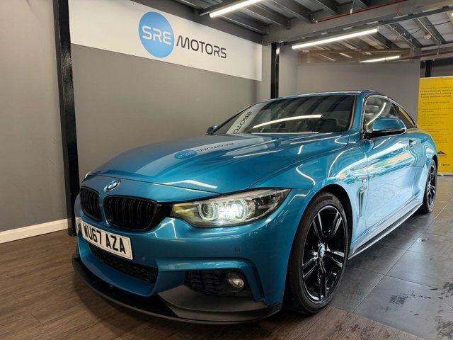 BMW 4 Series Gran Coupe 2017 2.0 420D M Sport Coupe Euro 6 Blue #2