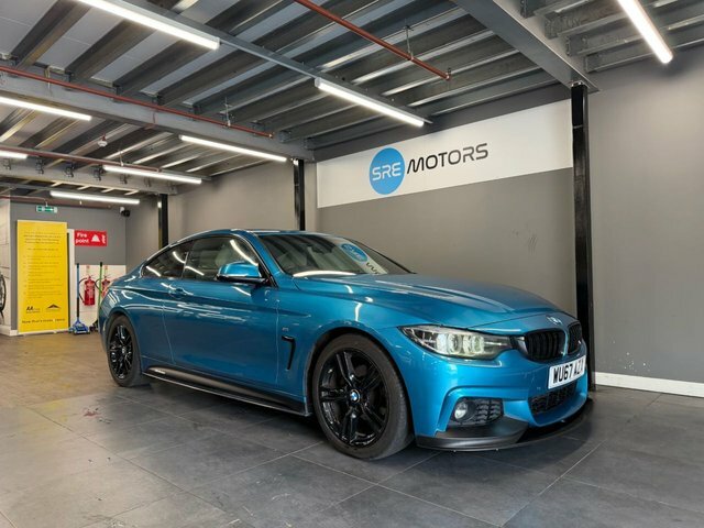 BMW 4 Series Gran Coupe 2017 2.0 420D M Sport Coupe Euro 6 Blue