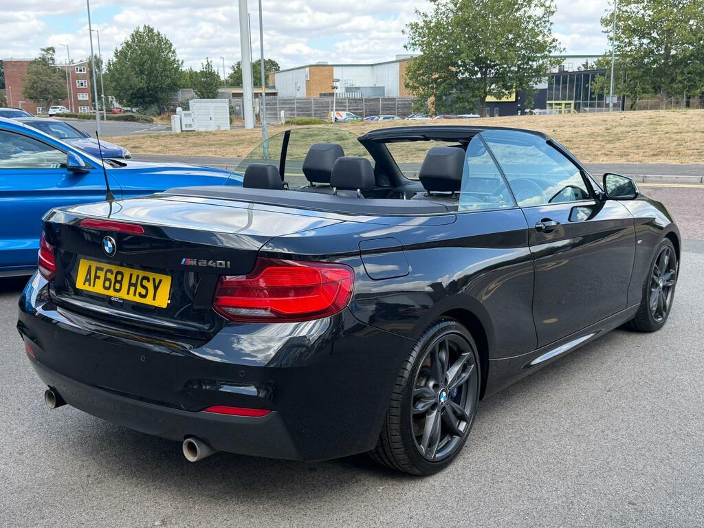 BMW 2 Series 3.0 M240i Euro 6 Ss Black #6